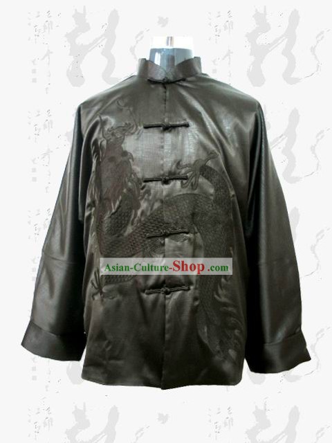 Chinese Dragon Silk Blouse for Man