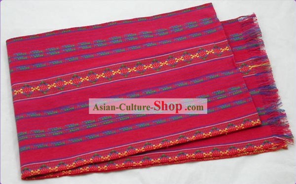 Tibet hecho a mano bufanda 8