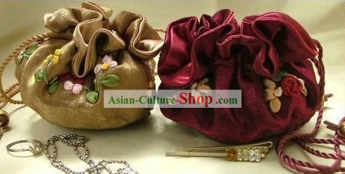 Chinese Classic Hand Made Furling Purse
