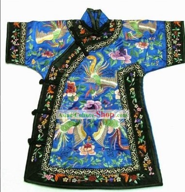 100 Percent Hand Made Embroidery Phoenix Chinese Empress Robe