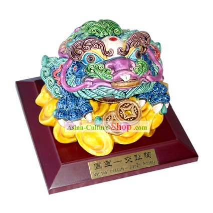 Chinese Cochin Toad Cerâmica Dinheiro