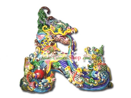 Cerâmica chinesa Cochin-Dragon Pais Ensino Infantil Dragão