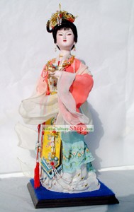 手作り北京シルクの置物人形 - 西施