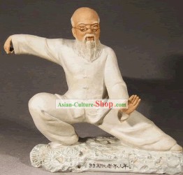 Китайская фарфоровая статуя-Тай Ши человек