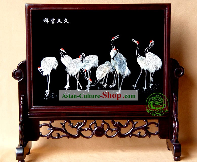 Yang Zhou Lack Craft-Heiligen Cranes