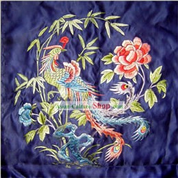 Chinese Classic Hand Made Embroidery Flake-Phoenix