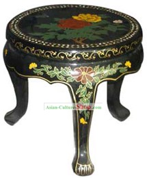Chinese Palace Lacquer Ware Flower Shelf