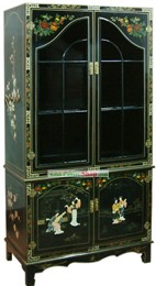 Chinesische Palace Lackwaren Cabinet-Antike