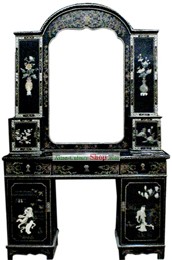 Chinese Classic Palace Lackwaren Spiegelkabinett