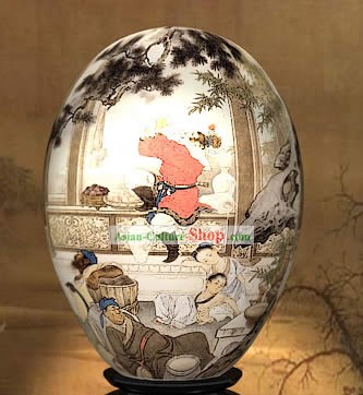 Chinesische Wonders Hand Painted Colorful Egg-Heaven Fun of West Journey