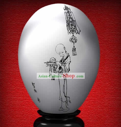Chinesische Wonder Hand Painted Colorful Egg-Zhi Neng von The Dream of Red Chamber