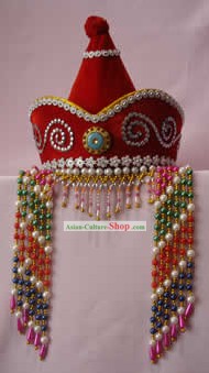 Mongolia Handmade Princess Nobel Hat