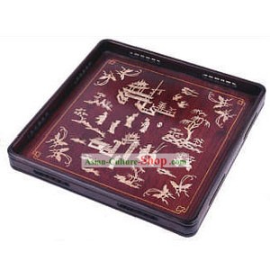 Chinese Classic Palace Tea Tray-Antike