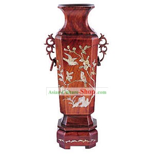 Chinesische Palace Holz Handwerk Vase