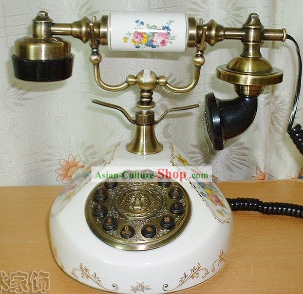 Chinese Traditional Old Antique Style Telephone
