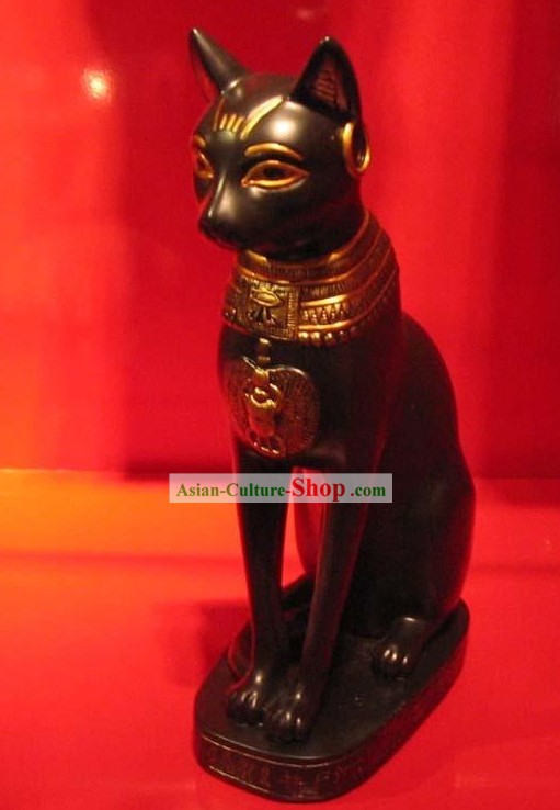 Egypt Stunning Steel Statue-Egypt Cat of Legend