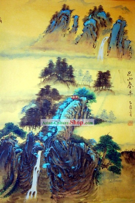 Chinese Traditional Painting by Peng Chengrong-Ancient Times