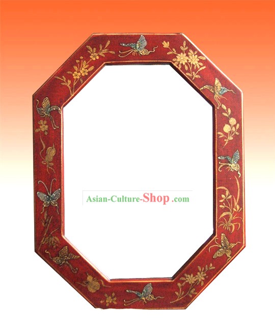 Chinoise antique Palais Miroir Lucky Red