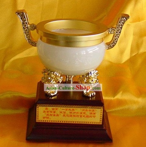 Chinese Classic Collection-Gathering Treasures Golden Vessel