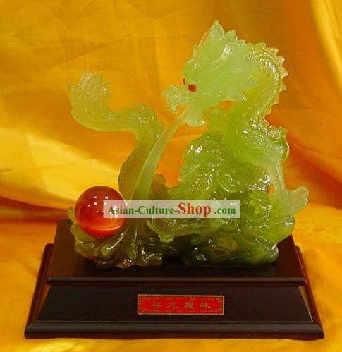 Chinese Stunning Jade Collection-Dragon Ball Imperador Playing