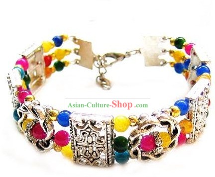 Tibetan Stunning Rainbow Bracelet