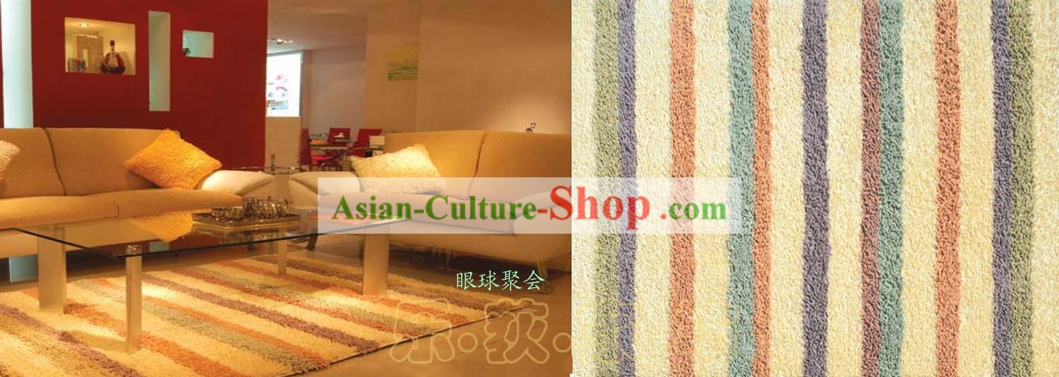 Arte Decoración china del Arco Iris Alfombra (70 * 140 cm)