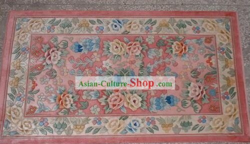 Mano de Arte Decoración chino hizo seda gruesa Arras/Tapiz/Alfombra (87x120cm)