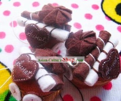 Cute Hand Made Velvet Chocolate Cake