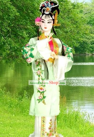 Chinoise de la soie de Pékin Opéra Figurine-Cui Yingying