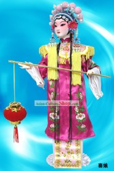 De seda hecho a mano Pekín figura muñeca - Xi Niang