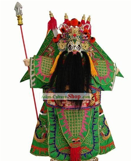 Chinois classique artisanat original Marionnette - Green général