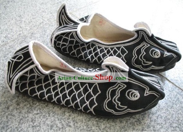 Handmade Classical Ancient Fish Shoes