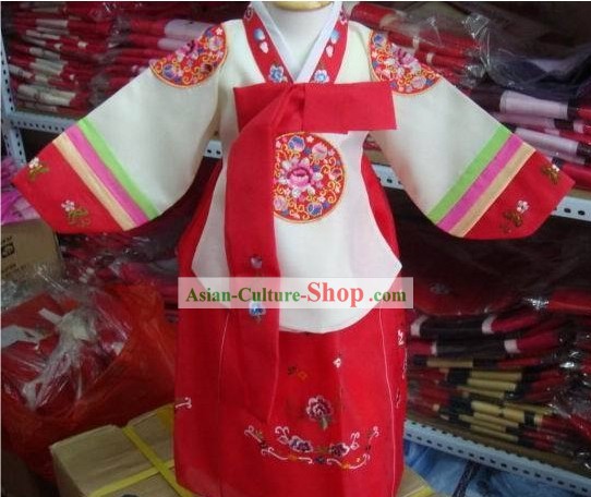 Korean Traditional Handmade Hanbok for Children