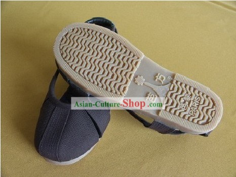 Traditional Monk Shoes of Shaolin Temple (black)
