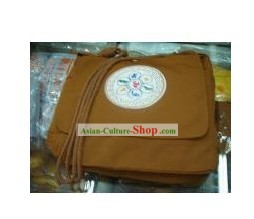 Tradicional Chinesa Travel Bag Handmade Único Ombro