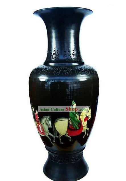 Chinese Traditional Longshan Black Pottery - Spring Travel