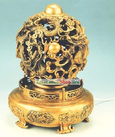 Kai Guang Feng Shui chinesischen Golding Himmel und Erde Ball (alle Segnungen)