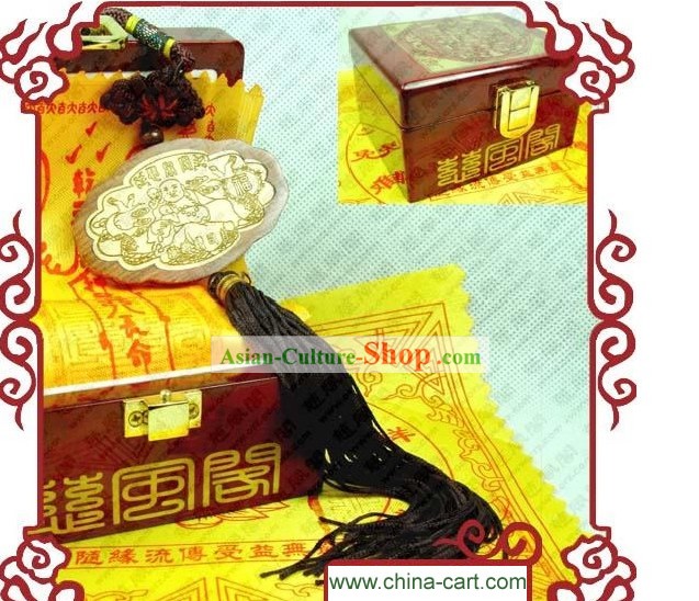 Kai Guang Feng Shui chinesischen Hände Carved Talisman (Segen baby)