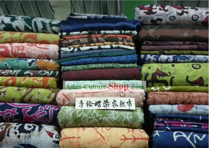 La Chine traditionnelle à la main Fabriqué en mandarin collection de tissus Batik