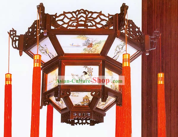 中国の伝統的なスタイルの宮殿のランタン