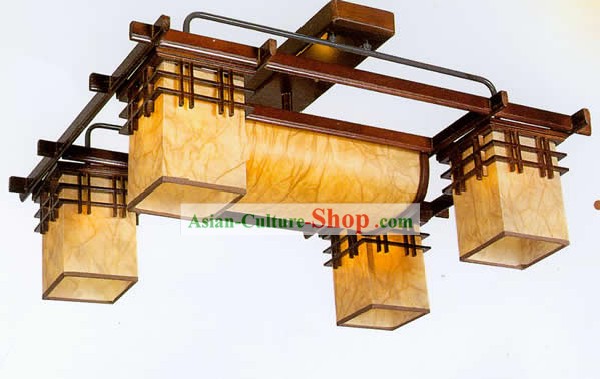 30インチの長さ大中国の古典シープスキンと木製の天井には、コンプリートセットをランタン