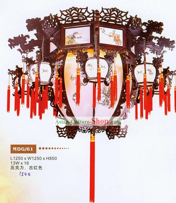 中国の古典ドラゴン特大提灯セット