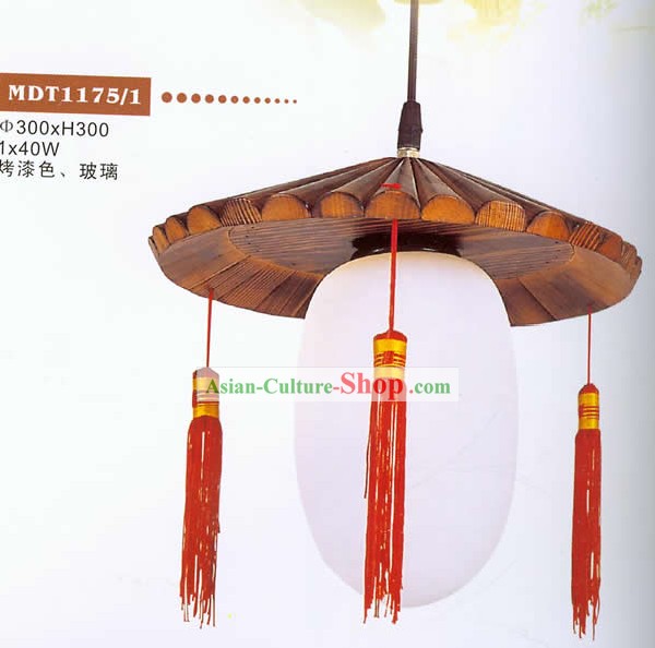 伝統中国の手は木製ハンギングランタンメイド