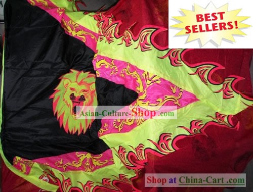 Große Traditional Dragon Dance und Lion Dance Riesen Silk Triangular Flag