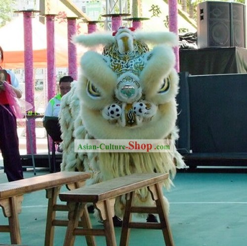 一式最高裁ロング羊毛中国の伝統的な南部獅子舞機器