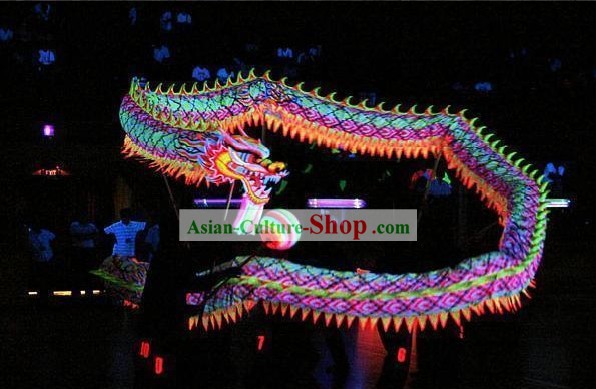Profissional Luminous Dragon Dance Set Whole Equipamentos