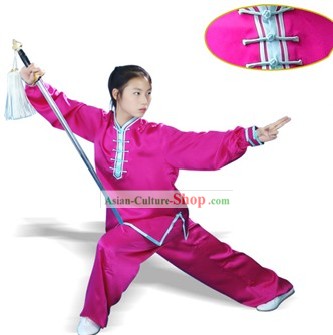 Chine professionnel Mulan Quan uniforme 100% soie