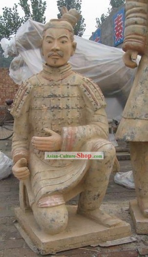 Xian Classical Terra Cotta Warrior Rodillas (exactamente el mismo que el antiguo)