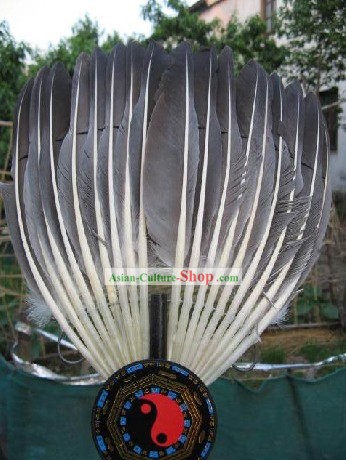 Zhuge Liang Tai Chi Goose Fur Fan