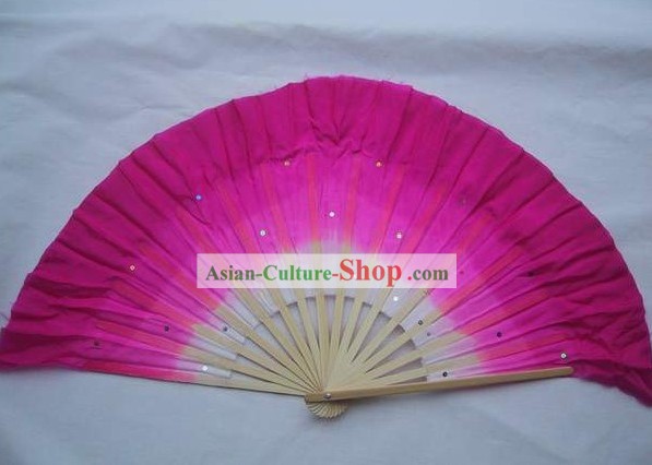 Китайский традиционный цвет Переход танца вентилятора